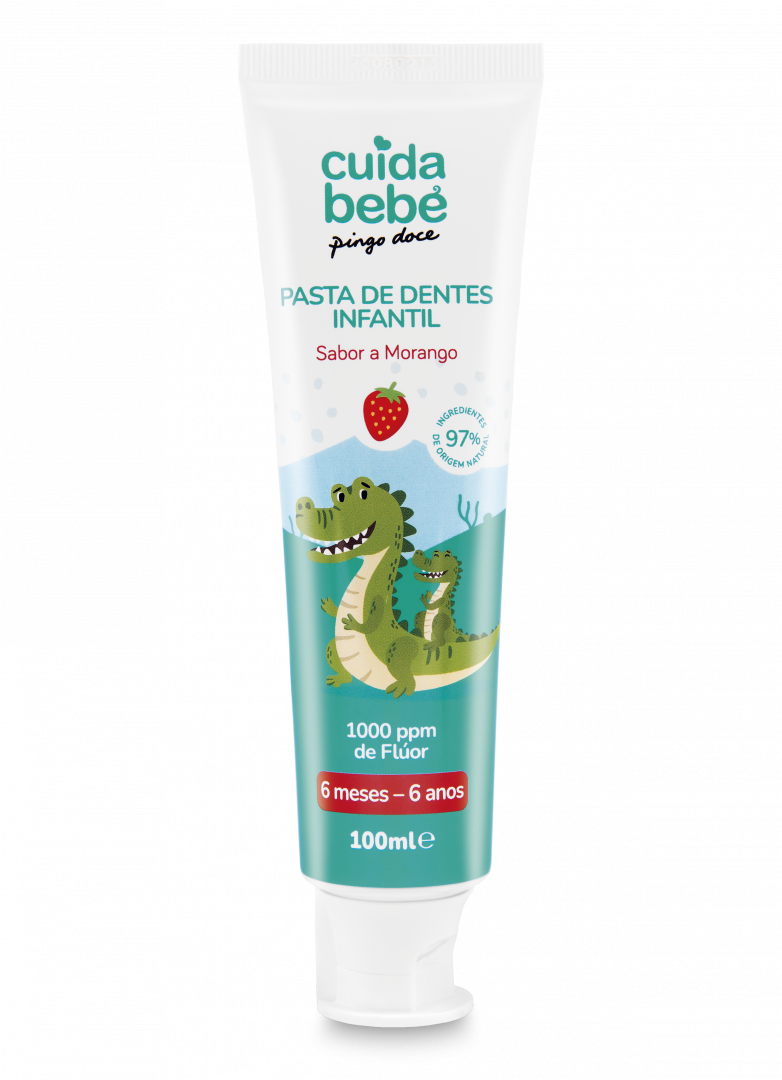 Pasta De Dentes Infantil +6 Meses Cuida Bebé 100 ml