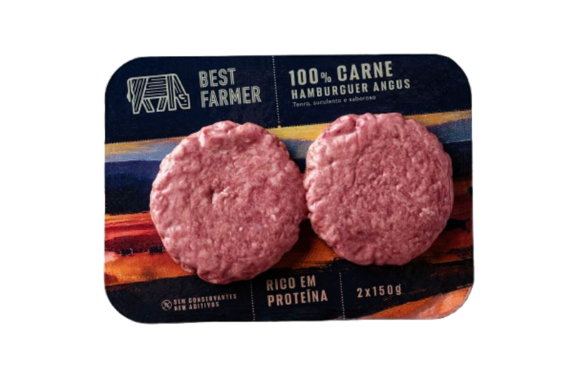 Hambúrguer Angus 100% Carne Best Farmer 3 un