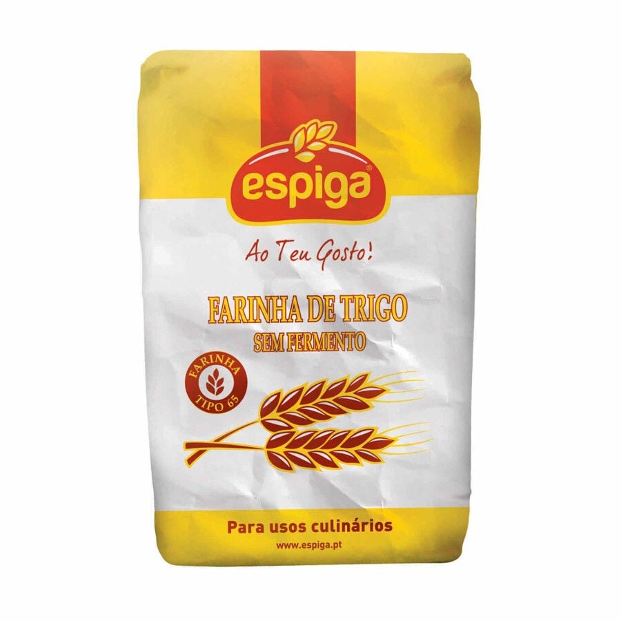 Farinha De Trigo T55 Sem Fermento Espiga 1 kg