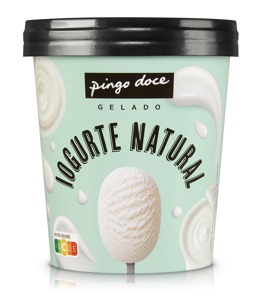 Gelado de Iogurte Natural