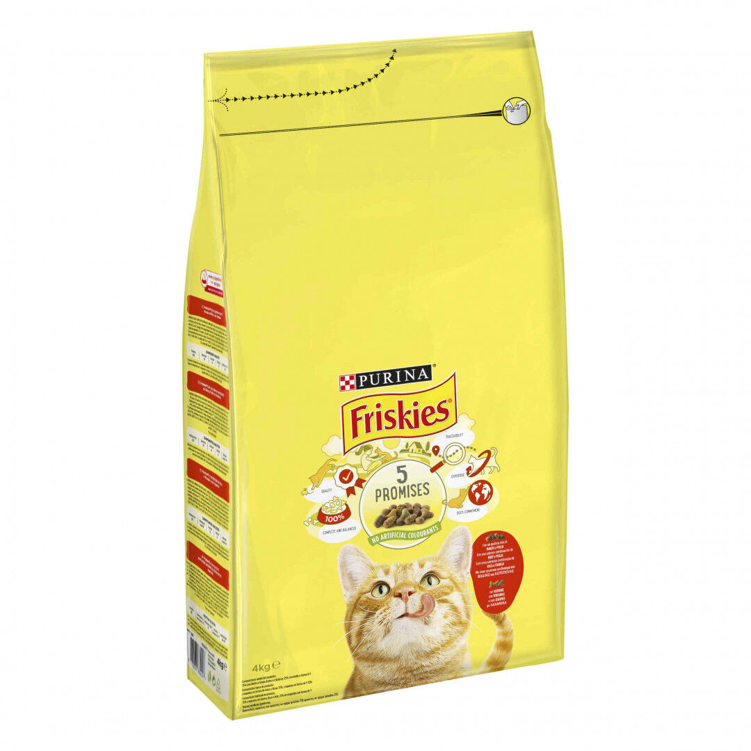 Comida Seca para Gato com Vaca e Frango