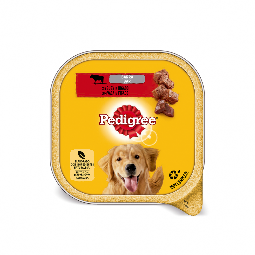 Comida Húmida Para Cão Com Vaca E Fígado Pedigree 300 g