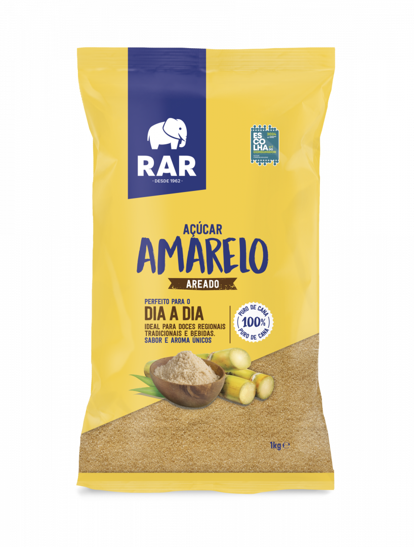 Açúcar Amarelo Areado RAR 1 kg