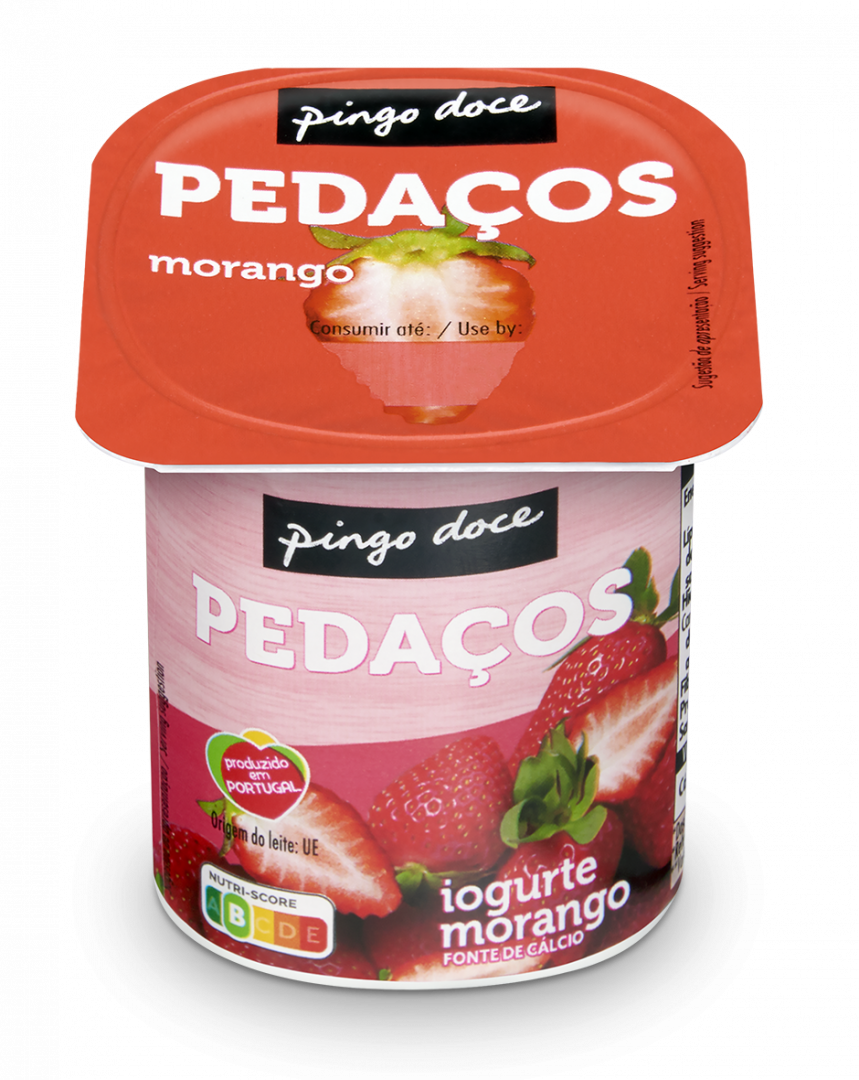Iogurte Pedaços Morango