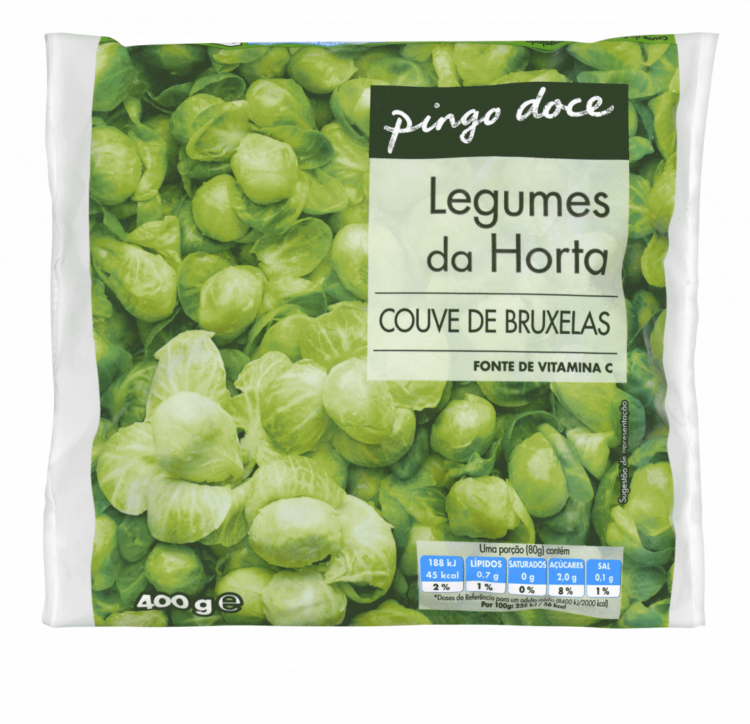 Couves de Bruxelas Congeladas