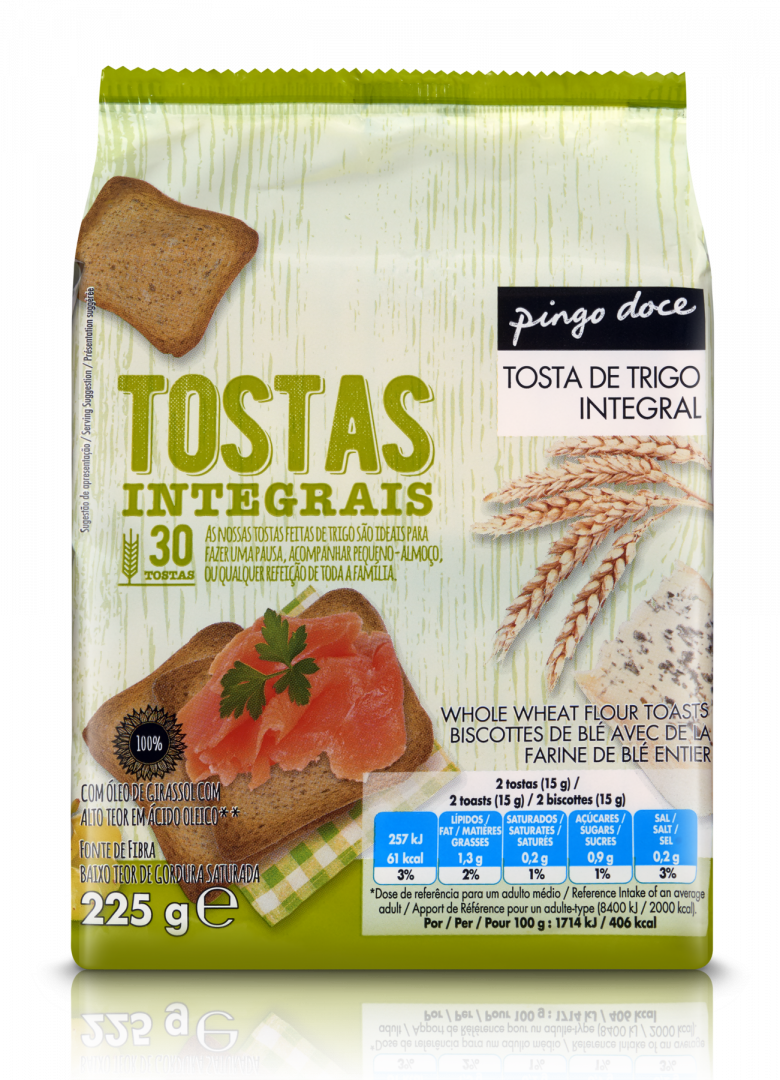 Tostas de Trigo Integral