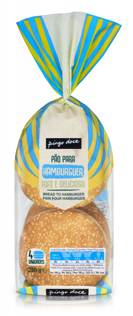 Pão para Hambúrguer
