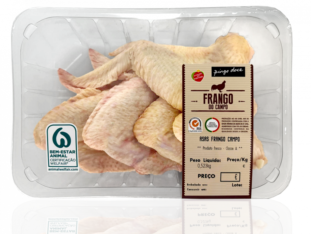 Asas de Frango do Campo Embaladas Pingo Doce