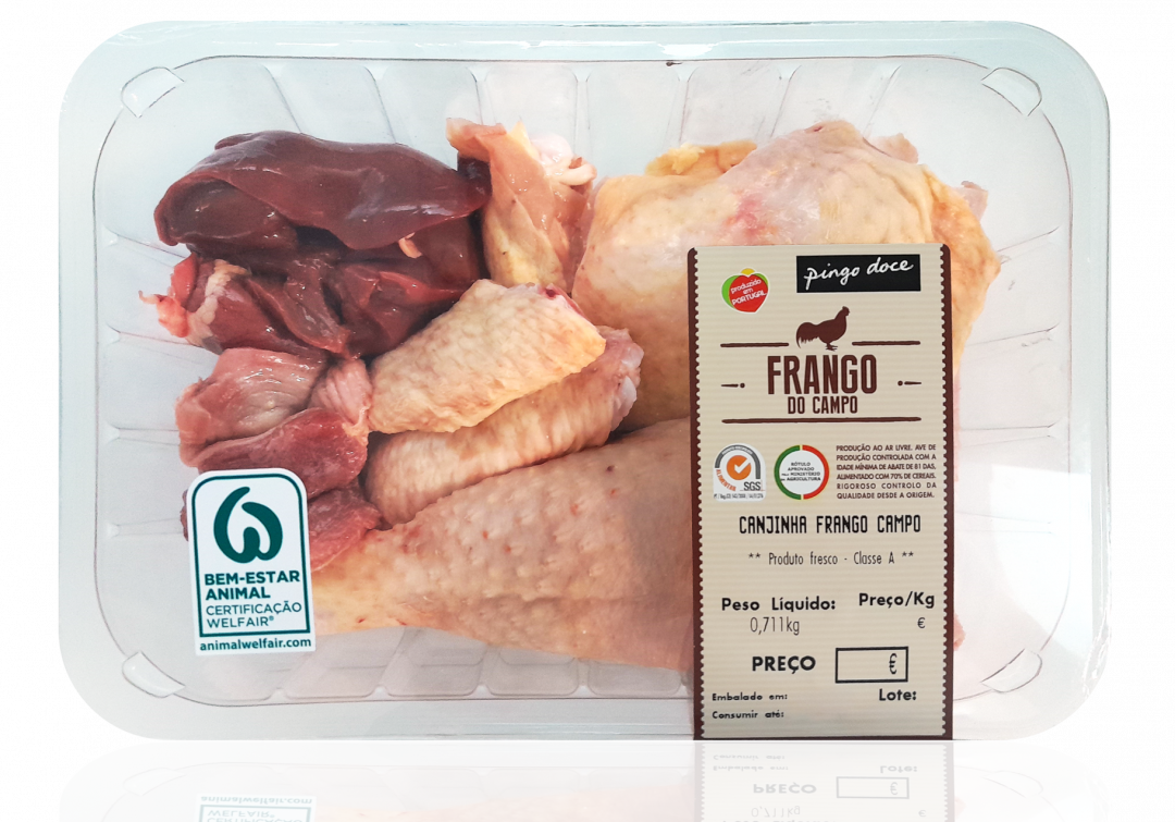 Canjinha de Frango do Campo Embalada Pingo Doce