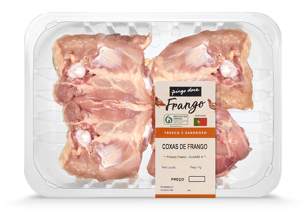 Coxas de Frango Embaladas Pingo Doce