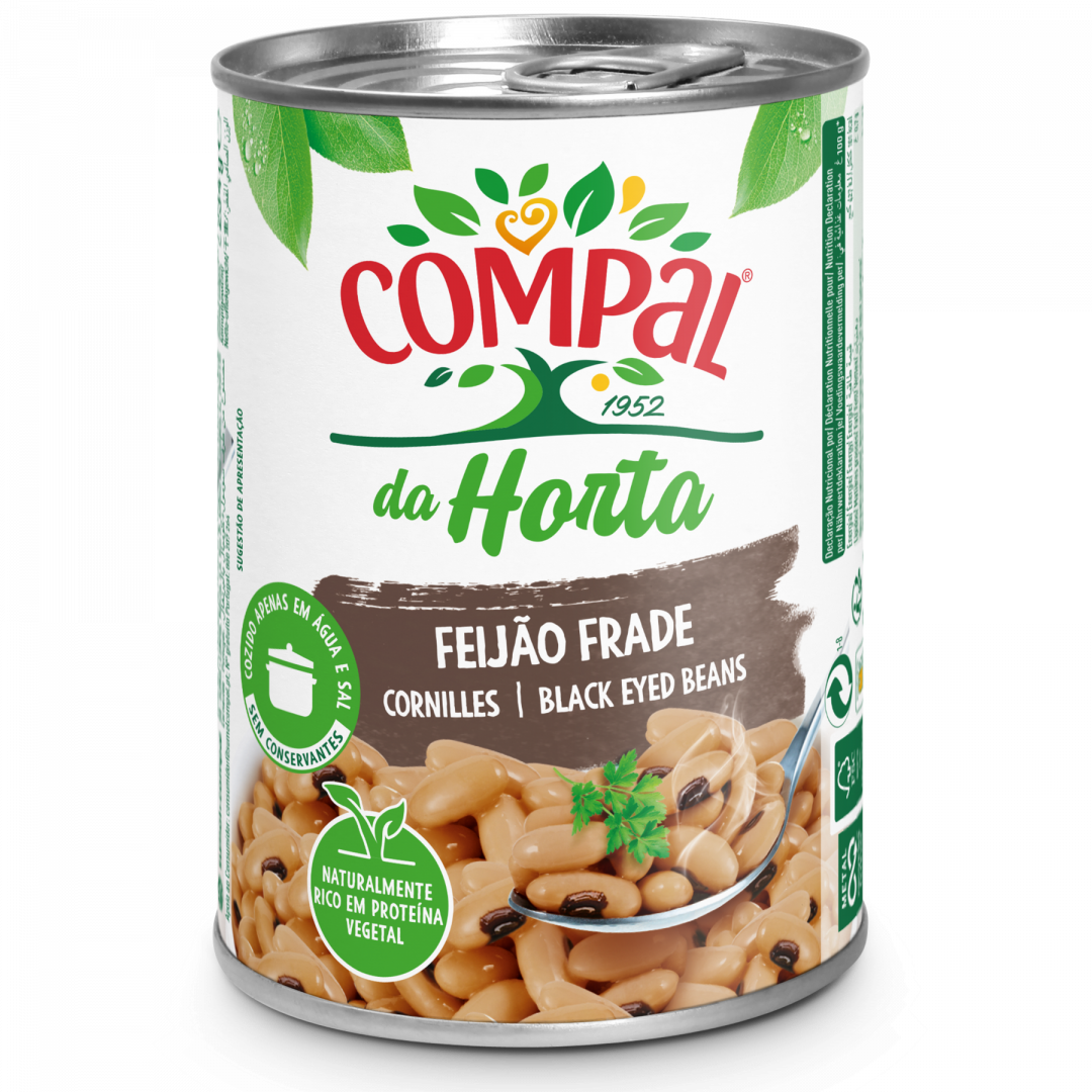 Feijão Frade Cozido Em Lata Compal 234 g