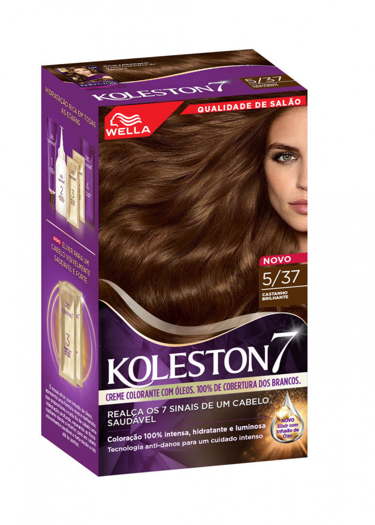 Coloração Koleston Castanho Brilhante 5/37