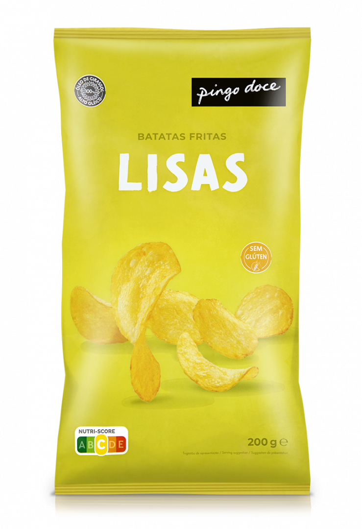 Batatas Fritas Lisas Sal
