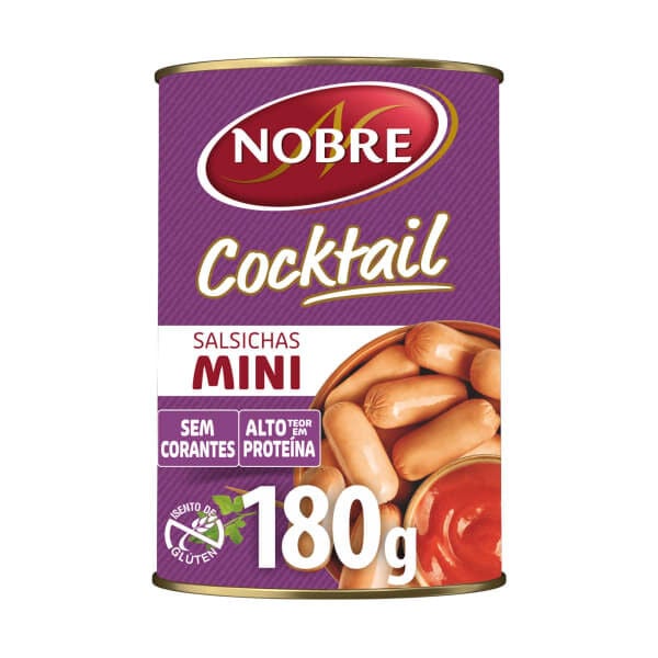 Salsichas Cocktail em Lata