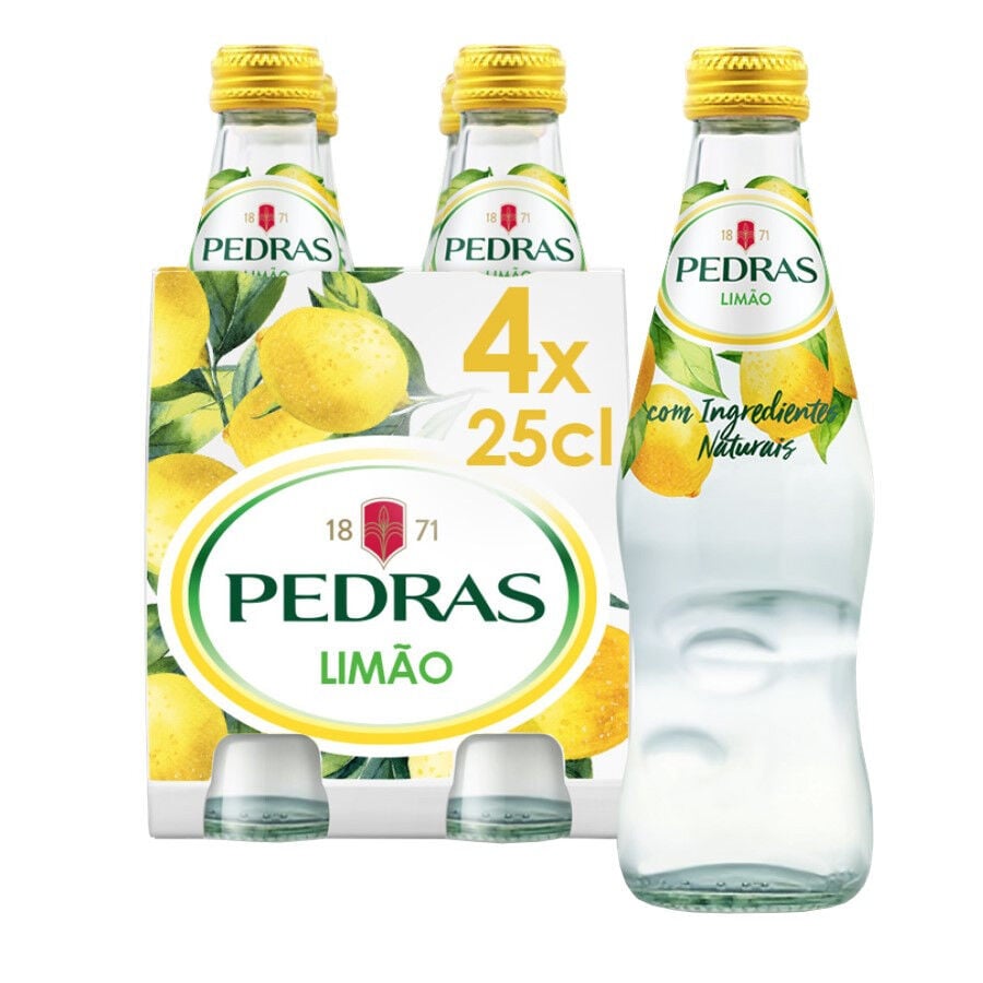 Água com Gás Limão Pack 4