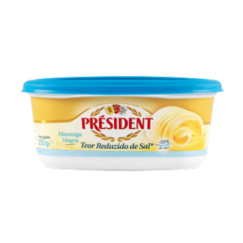 Manteiga Magra com Teor Reduzido de Sal Président