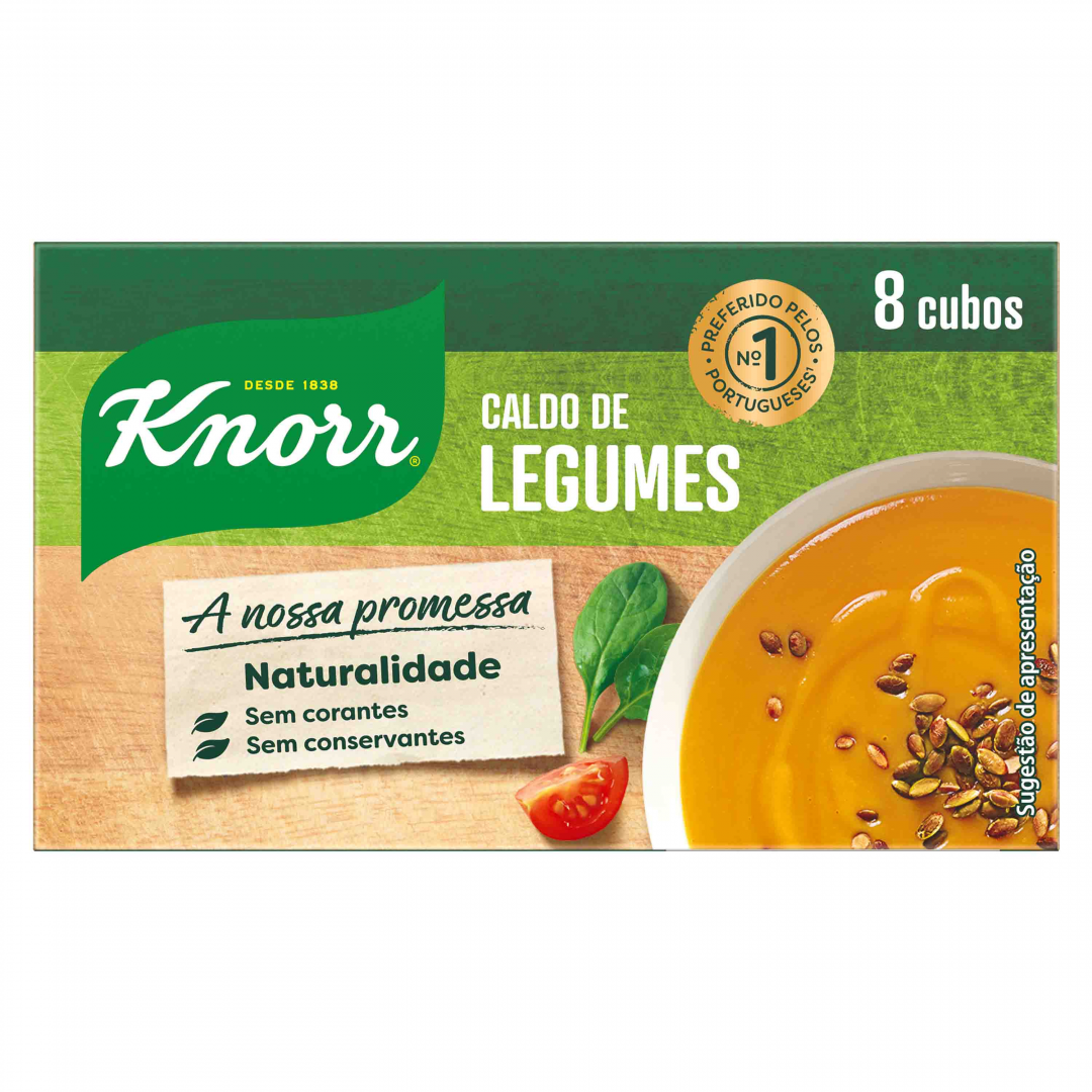 Caldo de Legumes Cubos