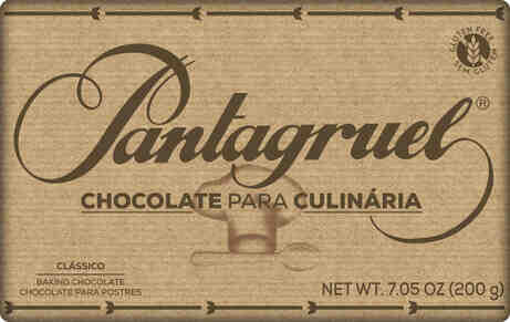 Tablete De Chocolate Para Culinária Pantagruel 200 g