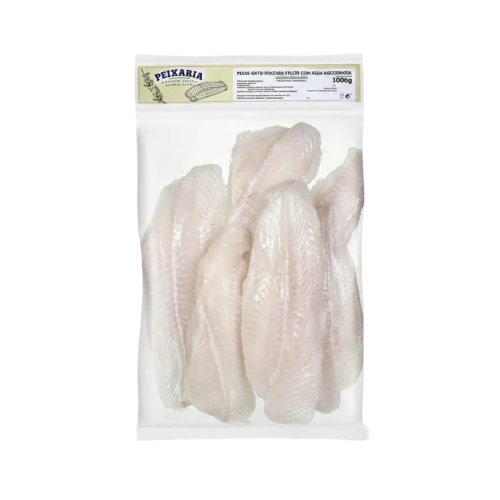 Filetes de Peixe Gato Riscado Congelado