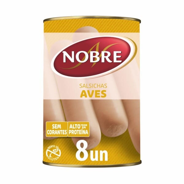 Salsichas de Aves em Lata