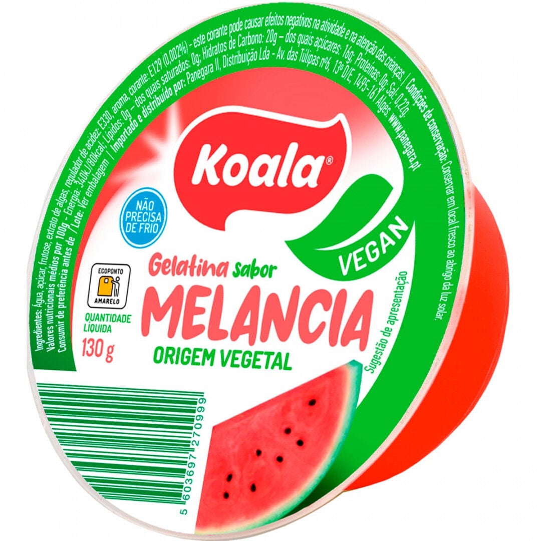 Gelatina Pronta de Melancia