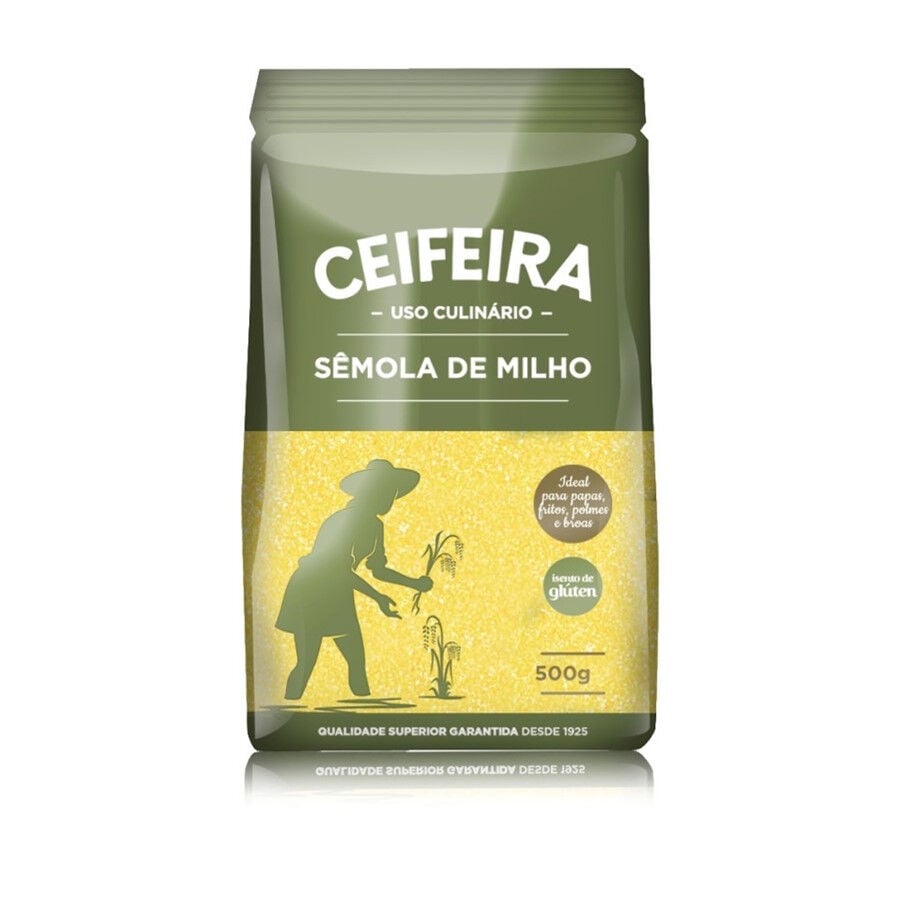 Sêmola de Milho Sem Glutén