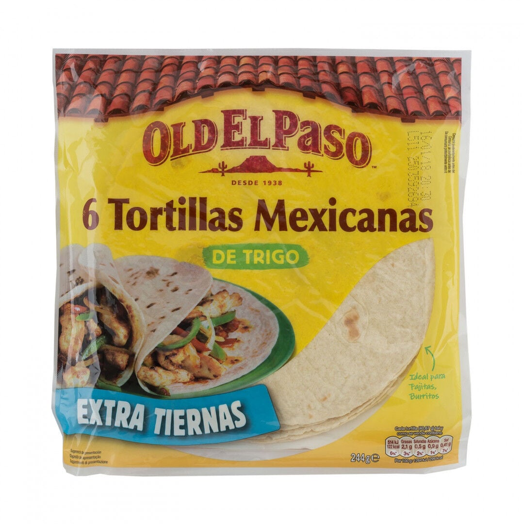 Tortilhas Mexicanas de Trigo