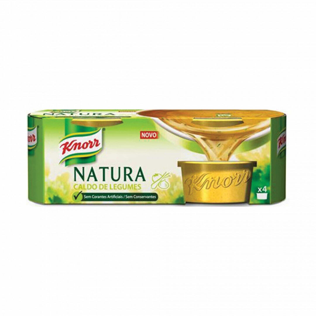 Caldo de Legumes Natura 4 Cubos