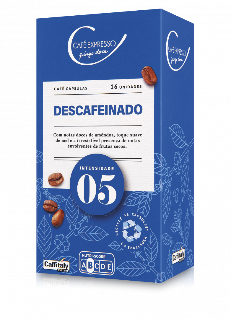 Cápsulas de Café Descafeinado Int 10 Continente