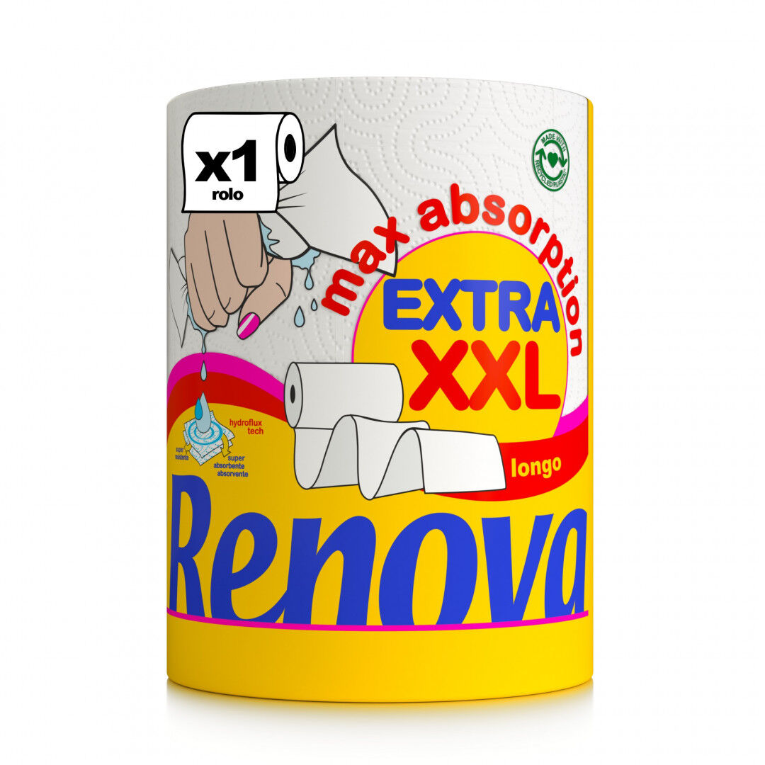 Rolo de Cozinha Maxi-Absorption Extra XXL