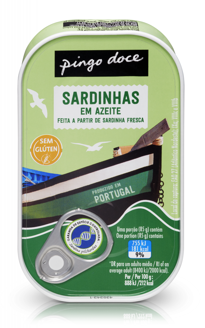 Sardinhas em Azeite Pingo Doce