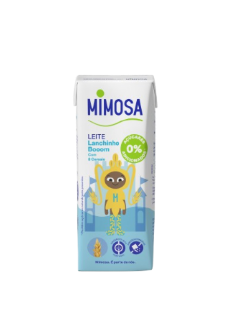 Leite Aromatizado com Cereais Mimosa