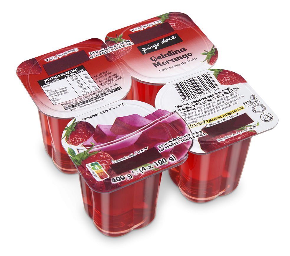 Gelatina de Morango