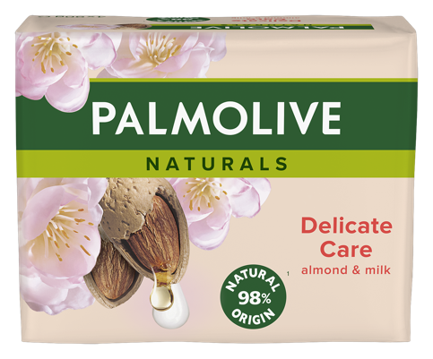 Sabonete Sólido Amêndoas Delicate Care Palmolive 90 g