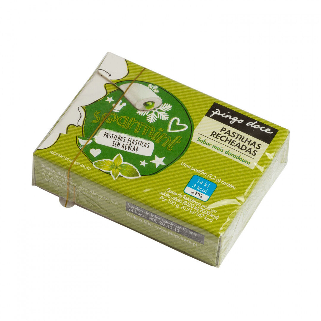 Pastilhas Elásticas Recheadas Spearmint