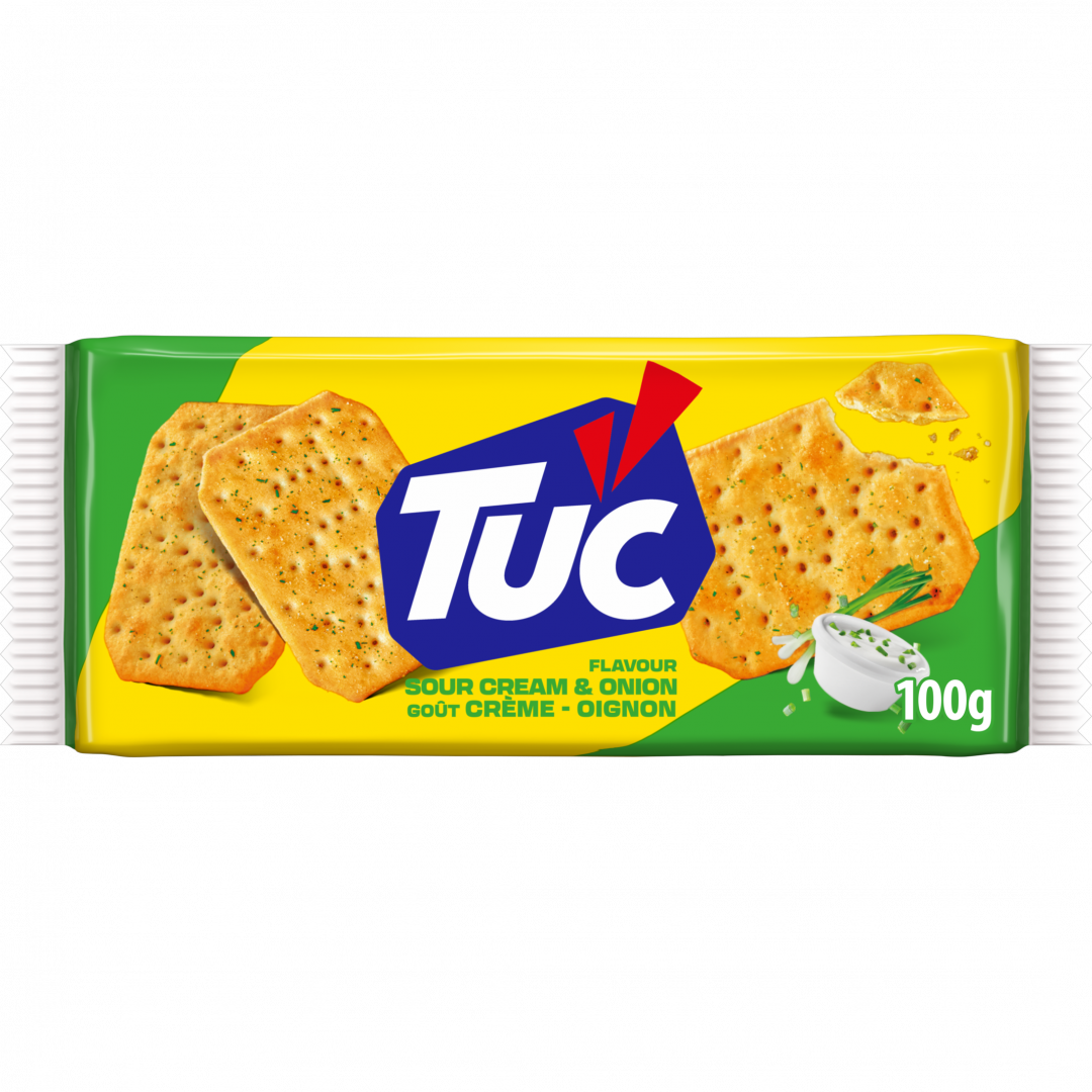 Bolachas Cracker Tuc Cream & Onion