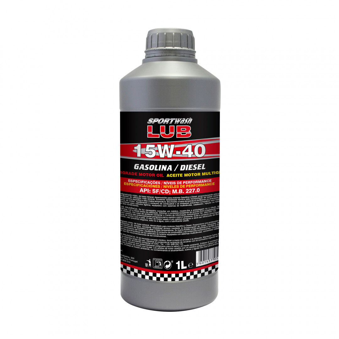Óleo Lubrificante Gasolina/diesel 15w40 Sportlub 1 L