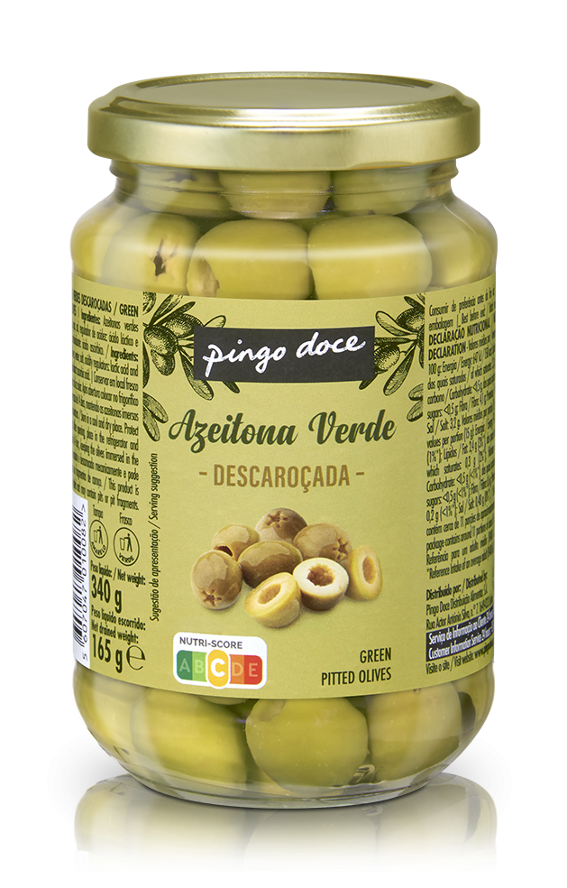 Azeitonas Verdes Descaroçadas