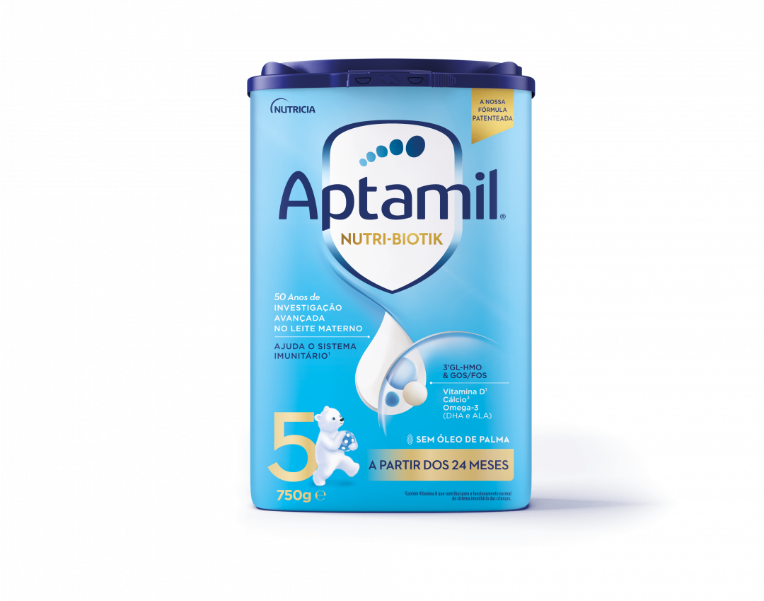 Leite em Pó Aptamil 5 Nutri-Biotik