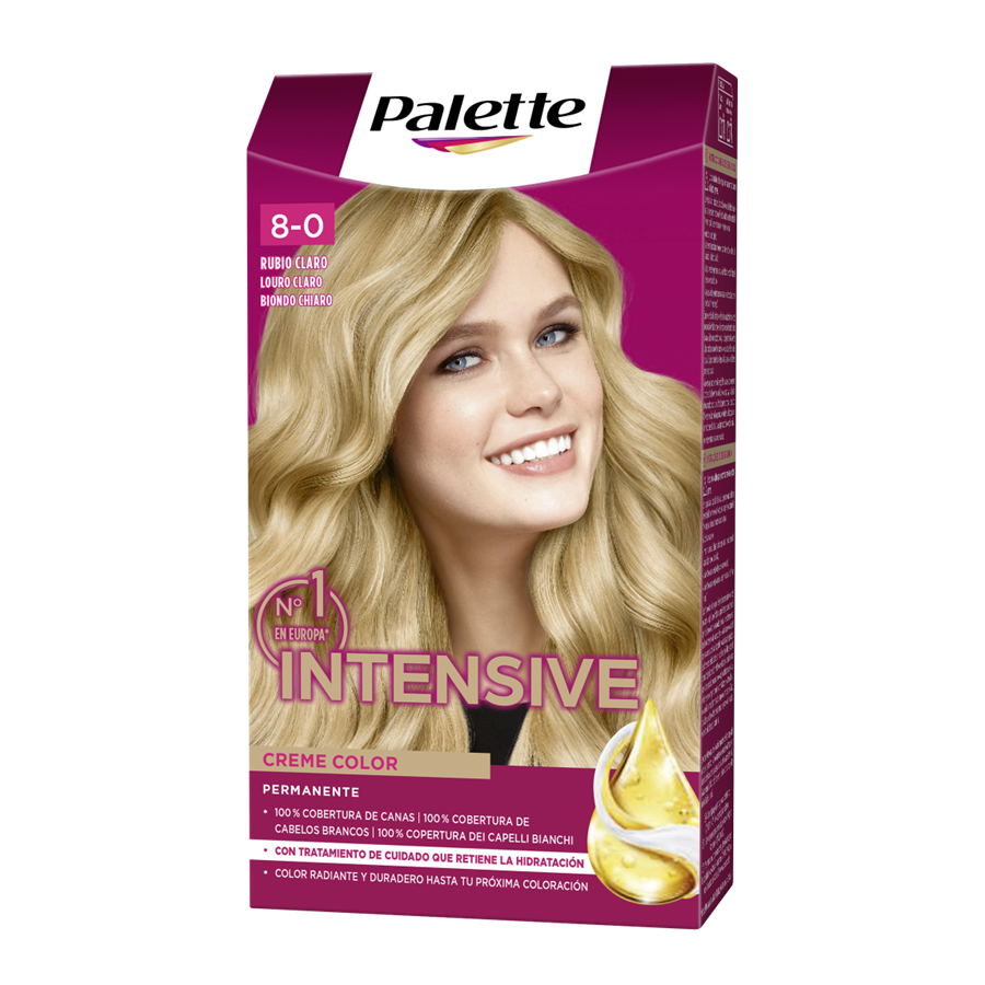 Coloração Palette Louro Claro 8.0