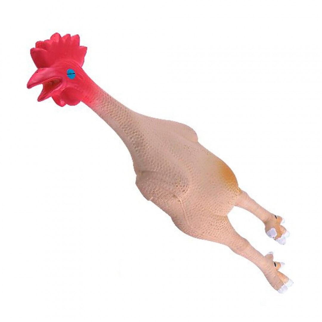 Brinquedo para Cão Galo de Borracha