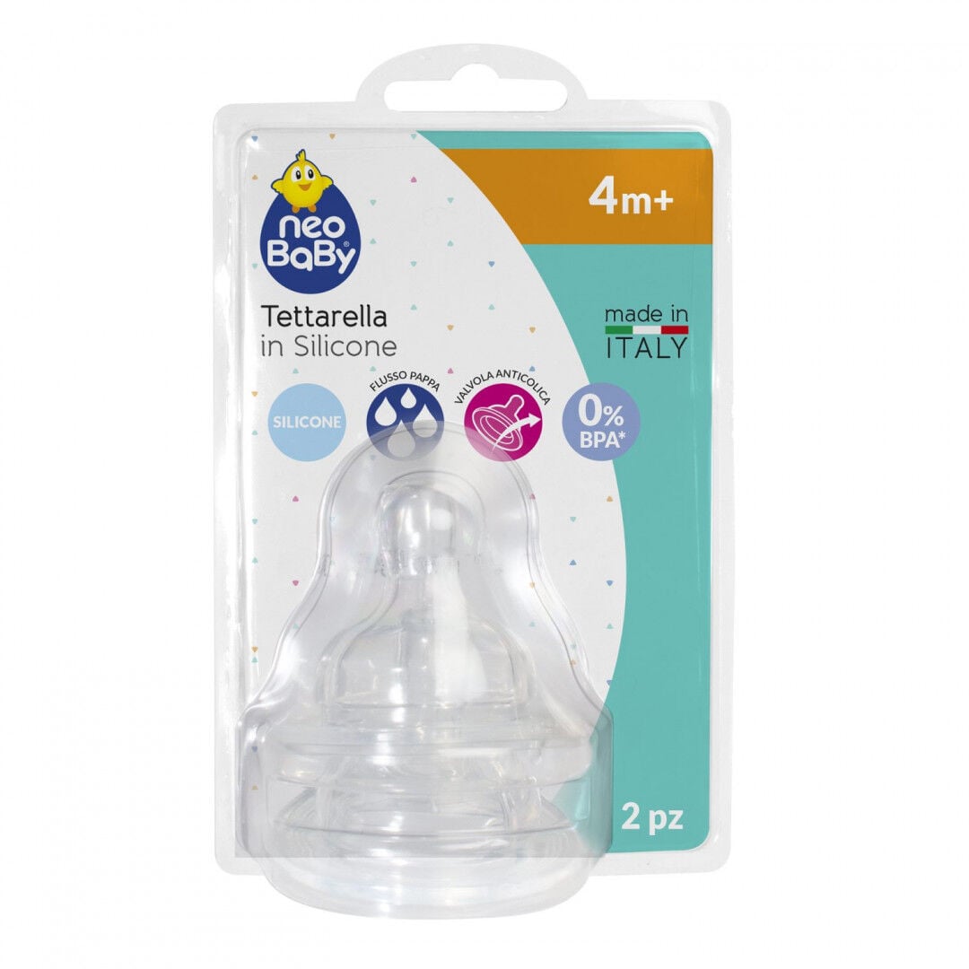 Tetina em Silicone Fluxo Rápido