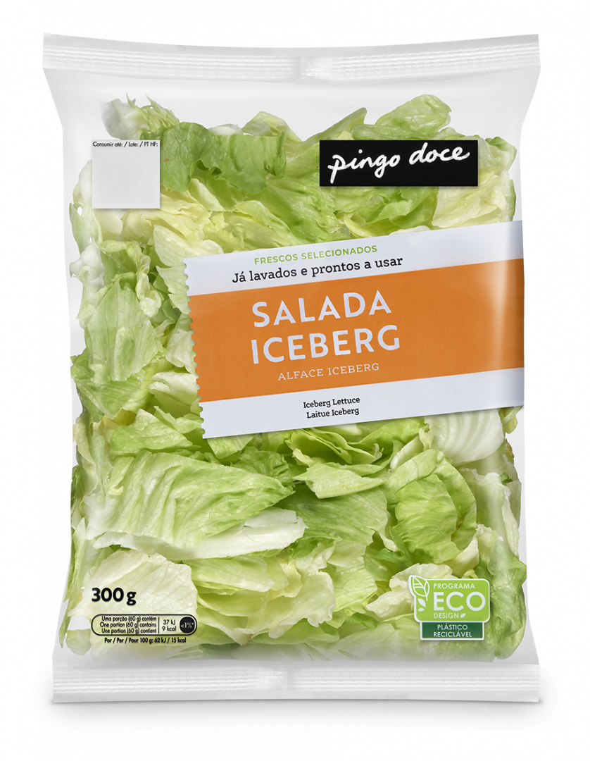 Salada Iceberg Embalada