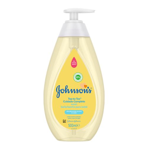 Gel De Banho Cuidado Completo Para Bebé Johnson's Baby 500 ml
