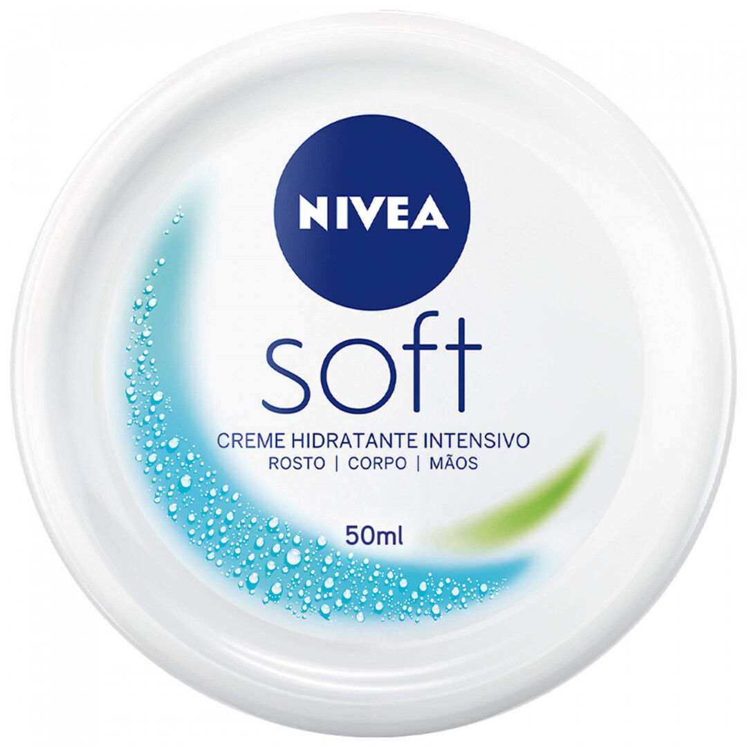Creme Hidratante Soft Mini Nivea 50 ml