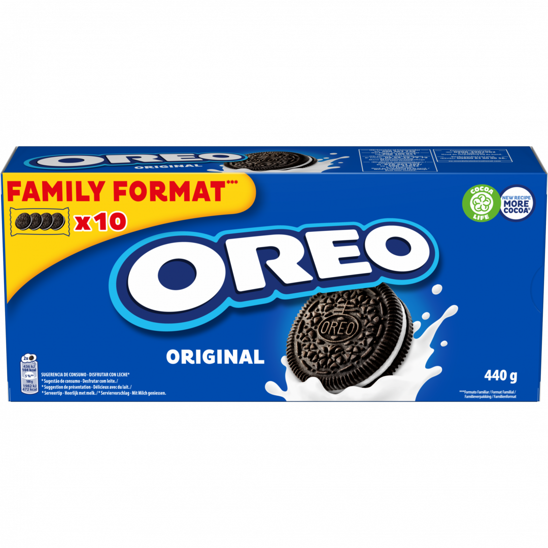 Bolachas Oreo com Recheio Original Pack 10