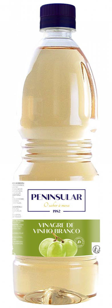 Vinagre De Vinho Branco Peninsular 750 ml