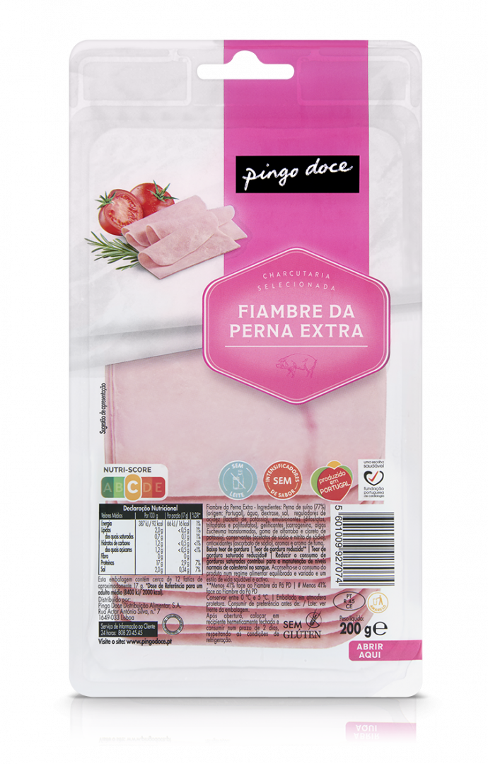 Fiambre da Perna Extra Fatiado
