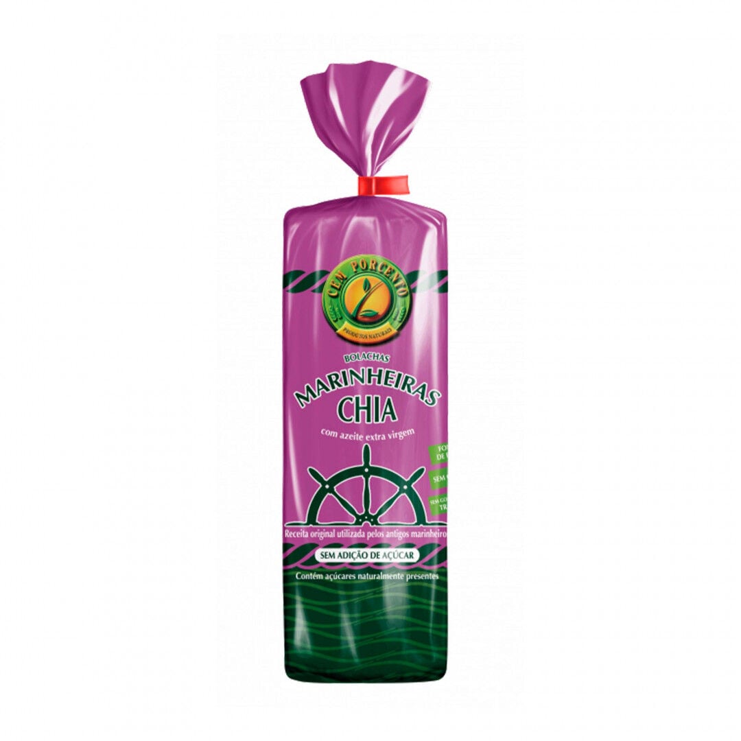 Bolachas Marinheiras com Chia