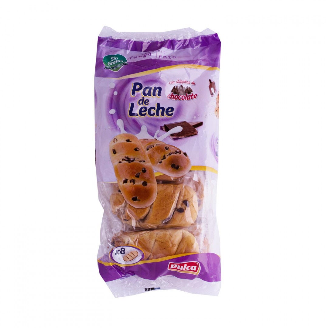 Pão De Leite Com Pepitas De Chocolate Dulca 260 g